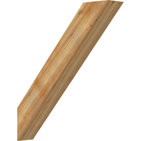 Ekena Millwork 6"W x 32"D x 36"H Traditional Rough Sawn Knee Brace, Western Red Cedar BRC06X32X36TRA00RWR - main